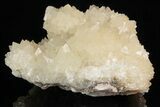 Fluorescent Calcite Crystal Cluster on Barite - Morocco #190896-1